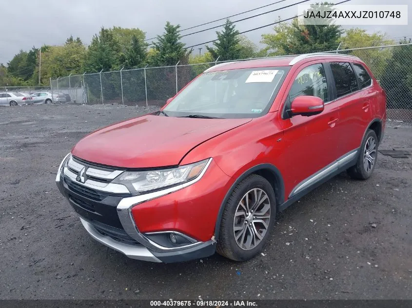 JA4JZ4AXXJZ010748 2018 Mitsubishi Outlander Gt