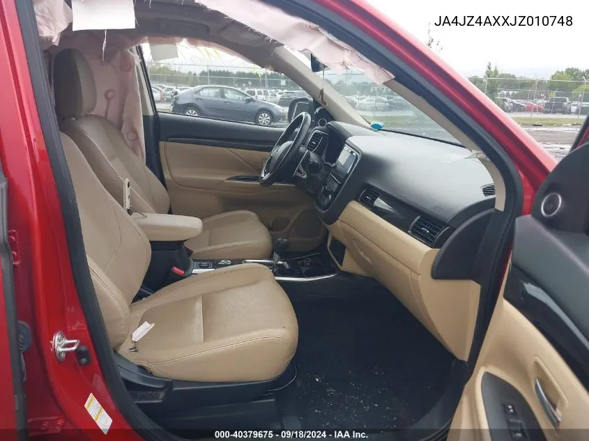 JA4JZ4AXXJZ010748 2018 Mitsubishi Outlander Gt