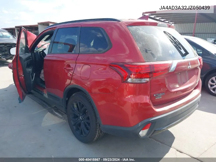 JA4AD3A32JZ050439 2018 Mitsubishi Outlander Le