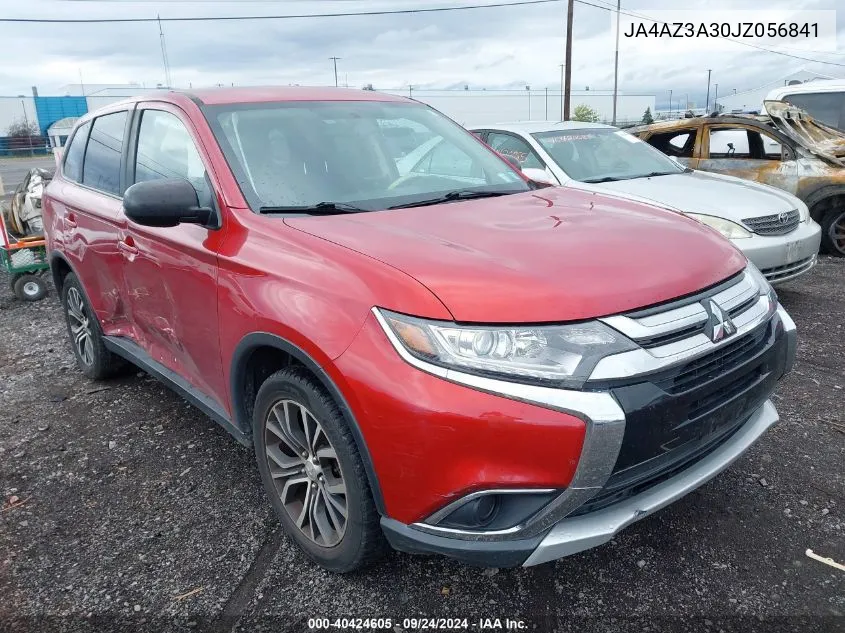 2018 Mitsubishi Outlander Es VIN: JA4AZ3A30JZ056841 Lot: 40424605