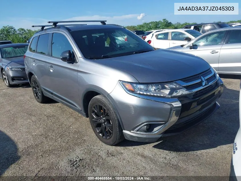 2018 Mitsubishi Outlander Le VIN: JA4AD3A37JZ045303 Lot: 40468554