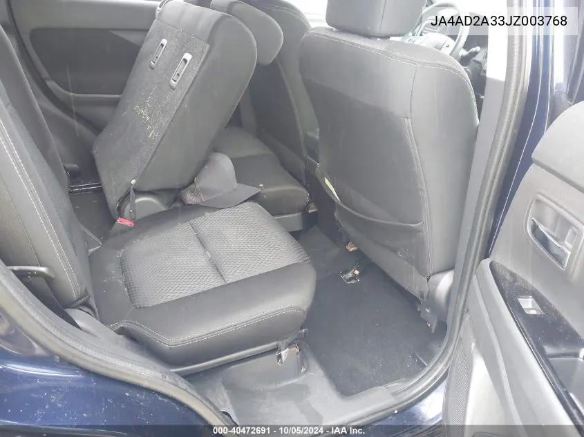 JA4AD2A33JZ003768 2018 Mitsubishi Outlander Es