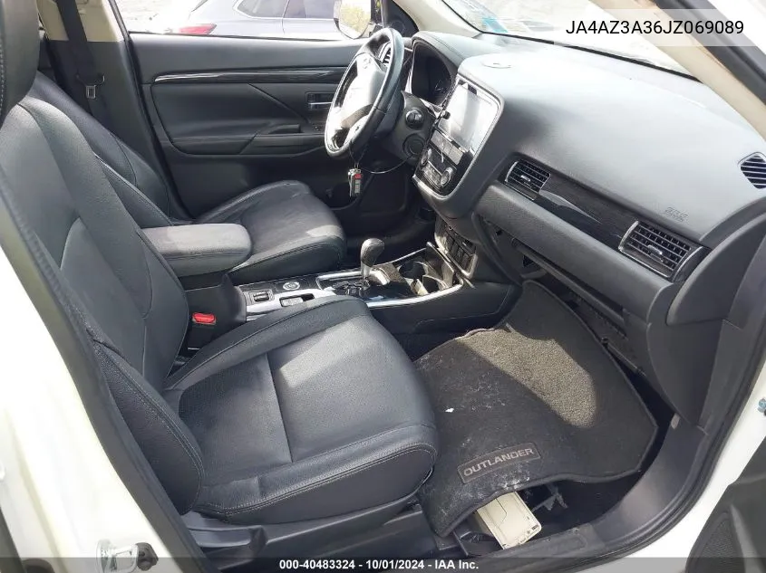 JA4AZ3A36JZ069089 2018 Mitsubishi Outlander Es/Le/Se/Sel