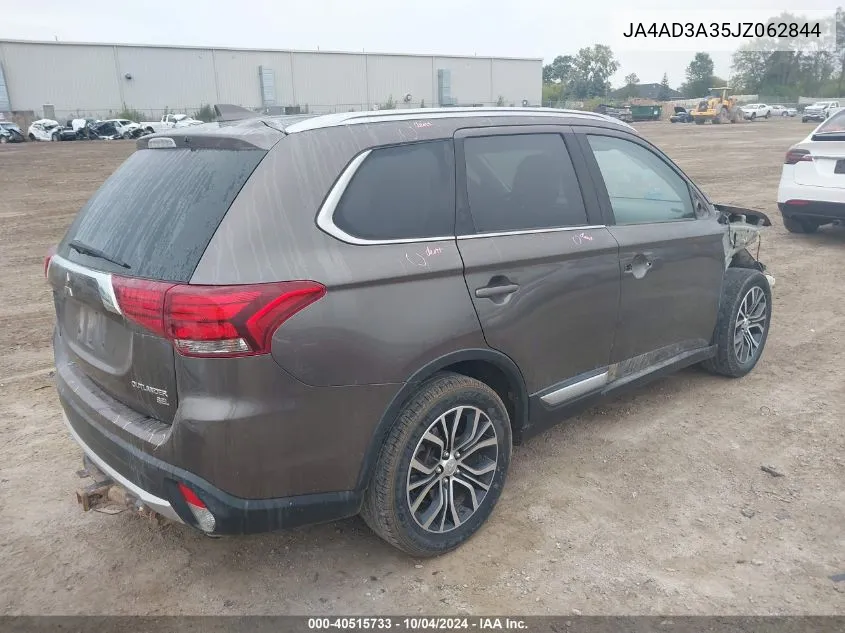 JA4AD3A35JZ062844 2018 Mitsubishi Outlander Le/Se/Sel