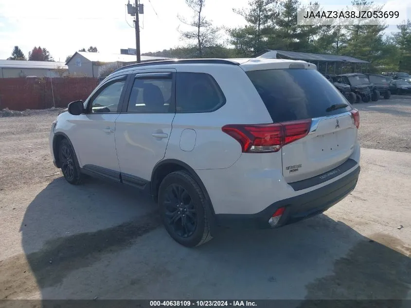 JA4AZ3A38JZ053699 2018 Mitsubishi Outlander Le