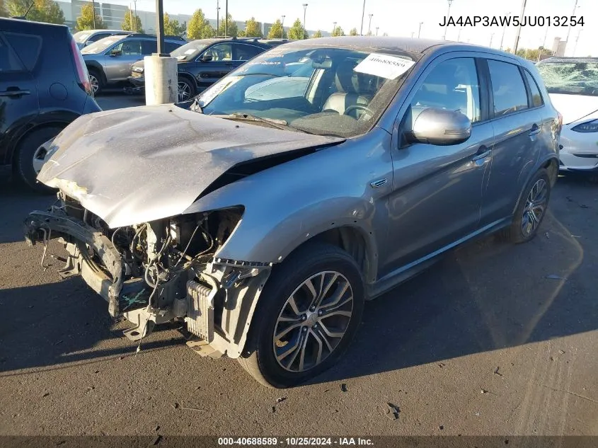 2018 Mitsubishi Outlander Sport 2.4 Se VIN: JA4AP3AW5JU013254 Lot: 40688589