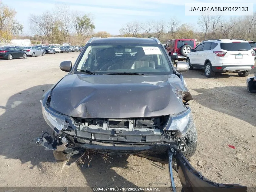 2018 Mitsubishi Outlander Phev Sel VIN: JA4J24A58JZ042133 Lot: 40710183