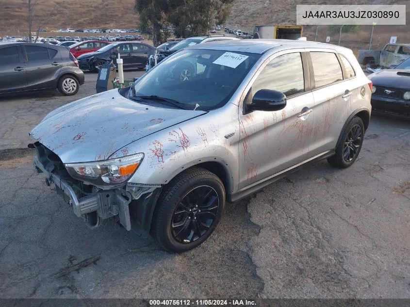 2018 Mitsubishi Outlander Sport 2.0 Le VIN: JA4AR3AU3JZ030890 Lot: 40756112