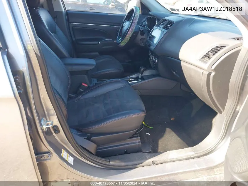 JA4AP3AW1JZ018518 2018 Mitsubishi Outlander Sport 2.4 Se