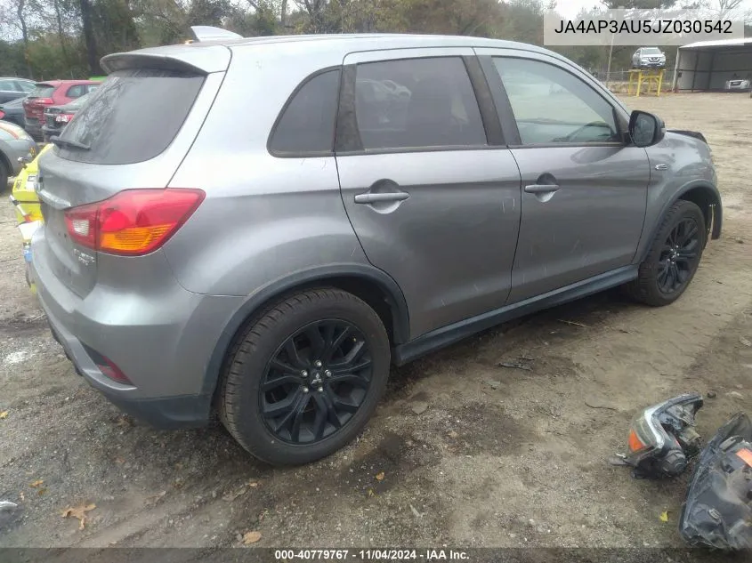 2018 Mitsubishi Outlander Sport 2.0 Le VIN: JA4AP3AU5JZ030542 Lot: 40779767