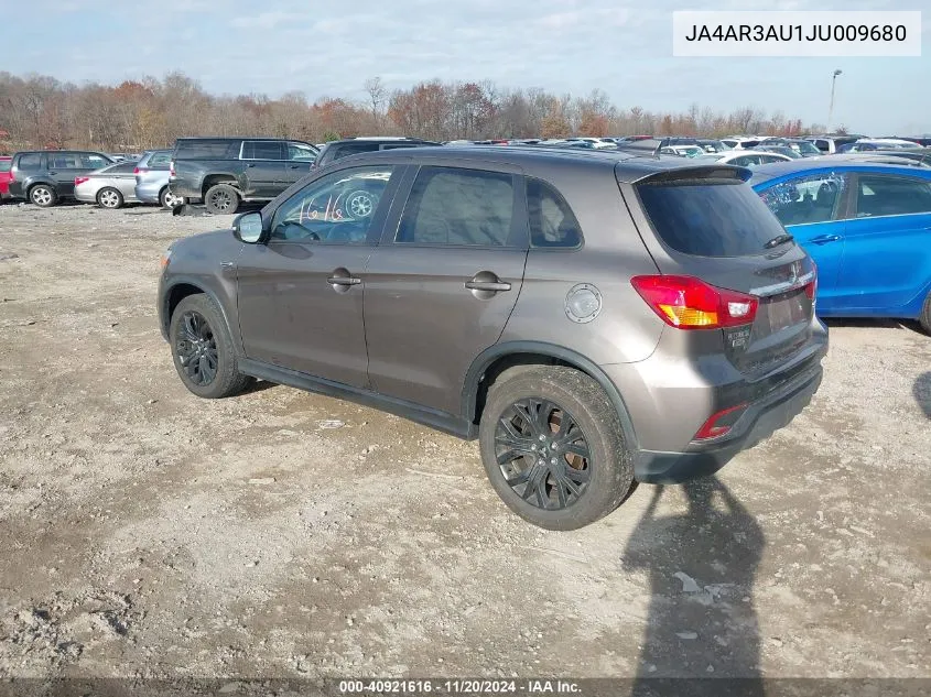 2018 Mitsubishi Outlander Sport 2.0 Le VIN: JA4AR3AU1JU009680 Lot: 40921616