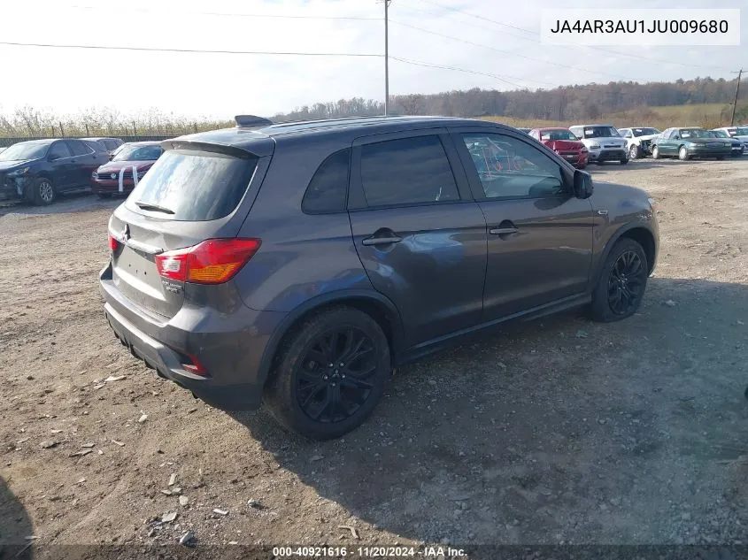 2018 Mitsubishi Outlander Sport 2.0 Le VIN: JA4AR3AU1JU009680 Lot: 40921616