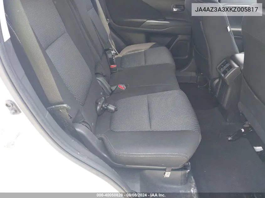 JA4AZ3A3XKZ005817 2019 Mitsubishi Outlander Es