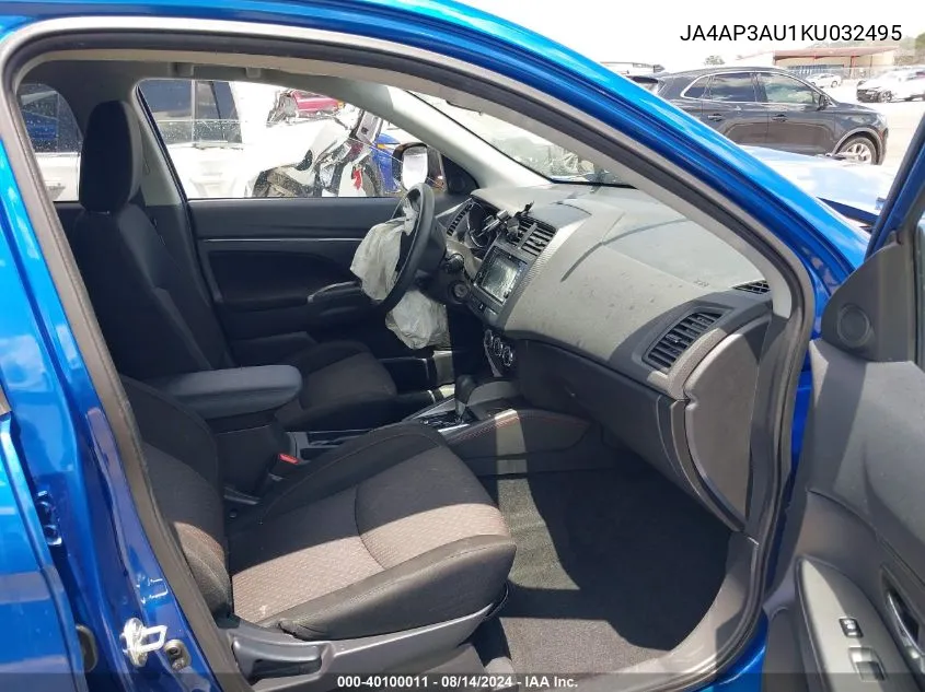 JA4AP3AU1KU032495 2019 Mitsubishi Outlander Sport 2.0 Es