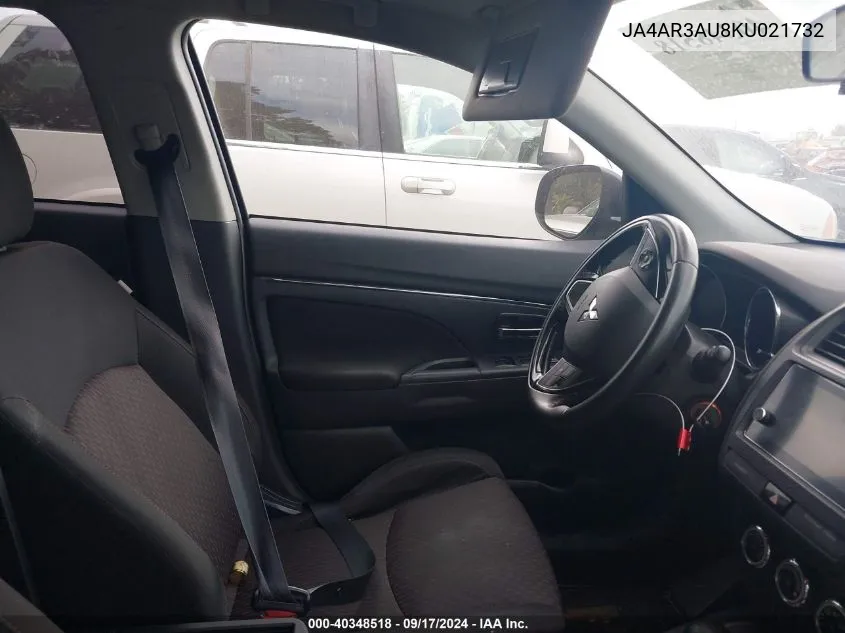 JA4AR3AU8KU021732 2019 Mitsubishi Outlander Sport 2.0 Le