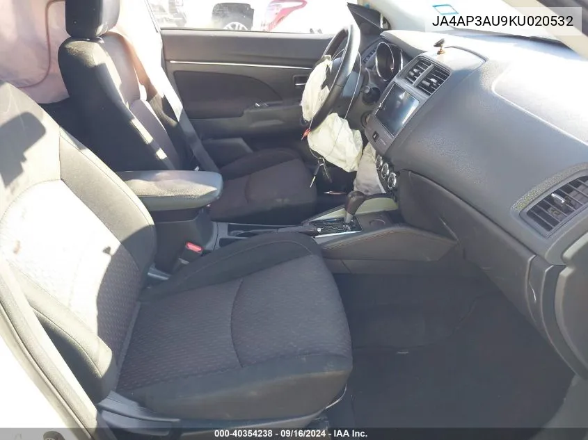 JA4AP3AU9KU020532 2019 Mitsubishi Outlander Sport 2.0 Sp