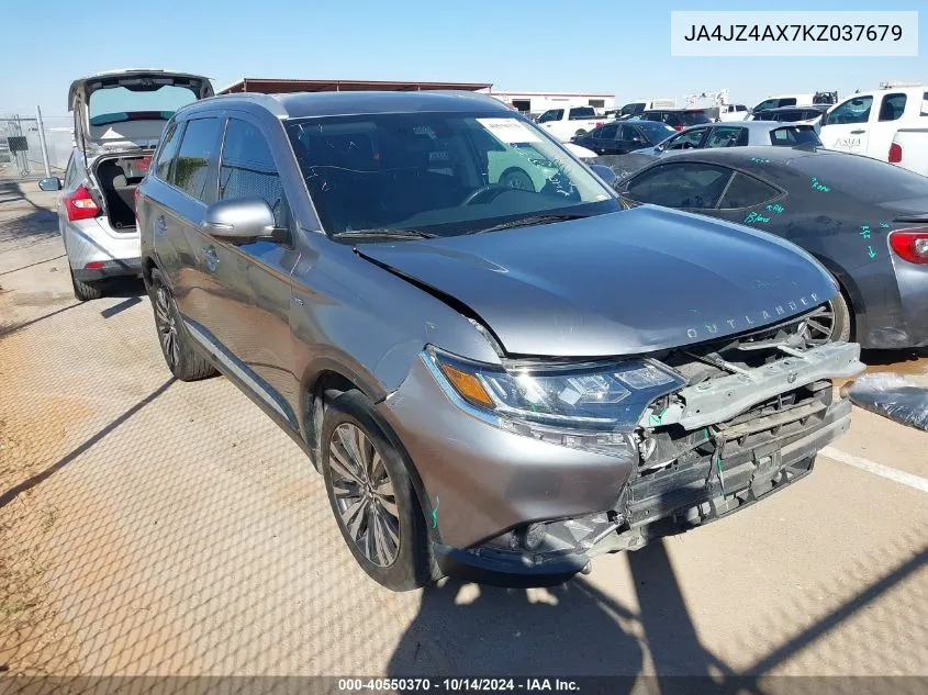 2019 Mitsubishi Outlander Gt VIN: JA4JZ4AX7KZ037679 Lot: 40550370