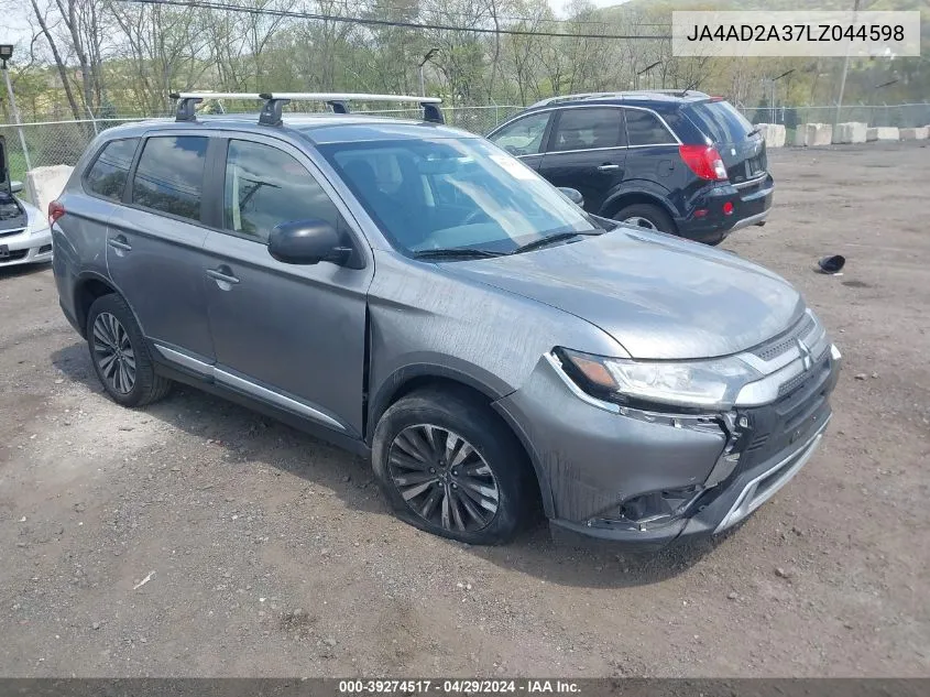 2020 Mitsubishi Outlander Es 2.4 VIN: JA4AD2A37LZ044598 Lot: 39274517