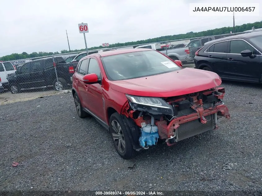 2020 Mitsubishi Outlander Sport 2.0 Se VIN: JA4AP4AU7LU006457 Lot: 39589374