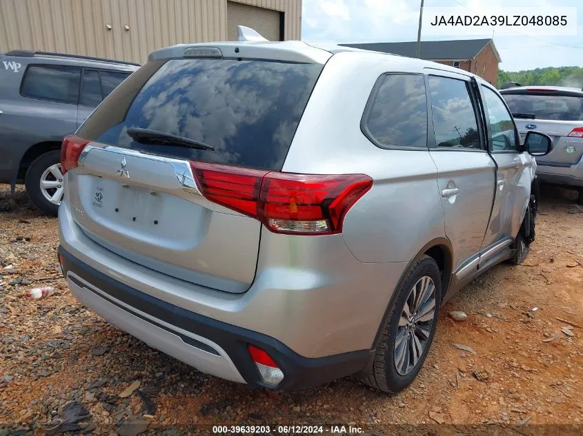 JA4AD2A39LZ048085 2020 Mitsubishi Outlander Es 2.4