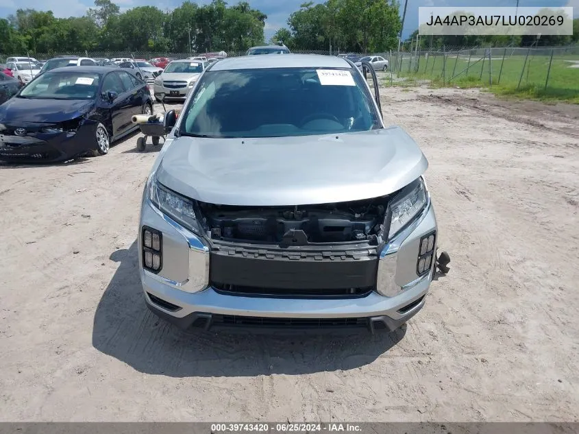 JA4AP3AU7LU020269 2020 Mitsubishi Outlander Sport 2.0 Es