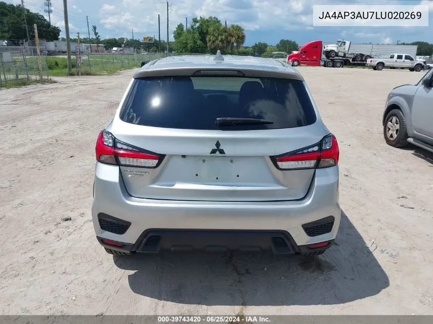 JA4AP3AU7LU020269 2020 Mitsubishi Outlander Sport 2.0 Es