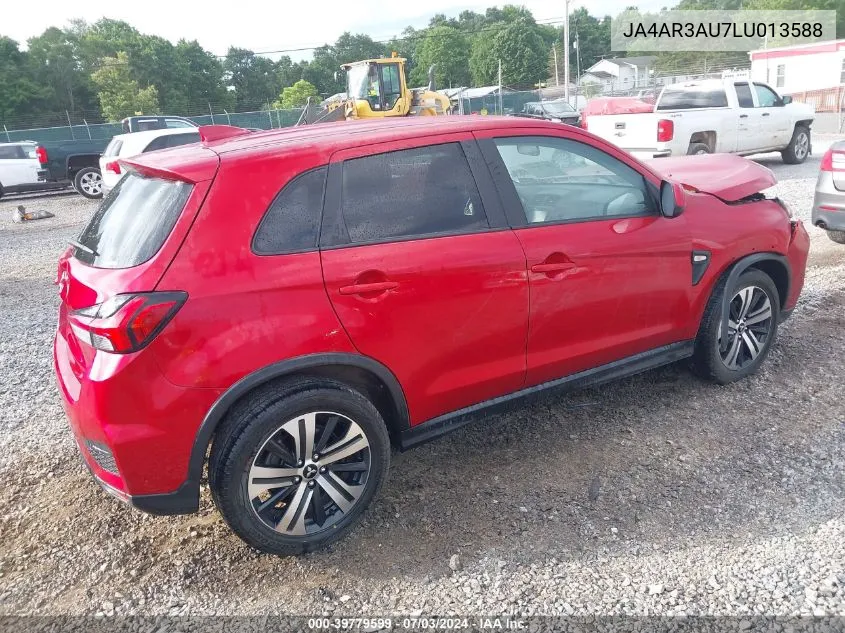 2020 Mitsubishi Outlander Sport 2.0 Es VIN: JA4AR3AU7LU013588 Lot: 39779599