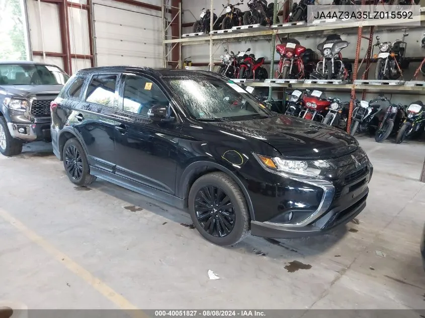 2020 Mitsubishi Outlander Sp 2.4 S-Awc VIN: JA4AZ3A35LZ015592 Lot: 40051827