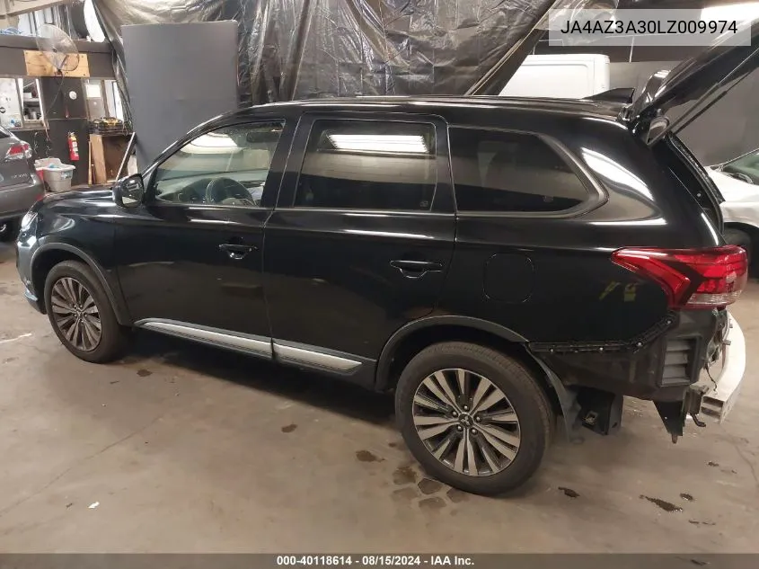 2020 Mitsubishi Outlander Es 2.4 S-Awc VIN: JA4AZ3A30LZ009974 Lot: 40118614