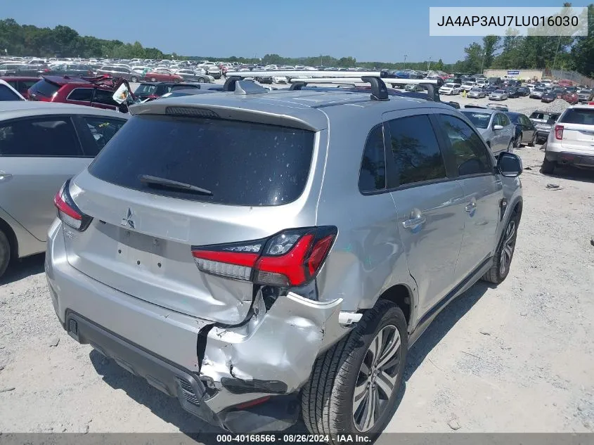 JA4AP3AU7LU016030 2020 Mitsubishi Outlander Sport 2.0 Es