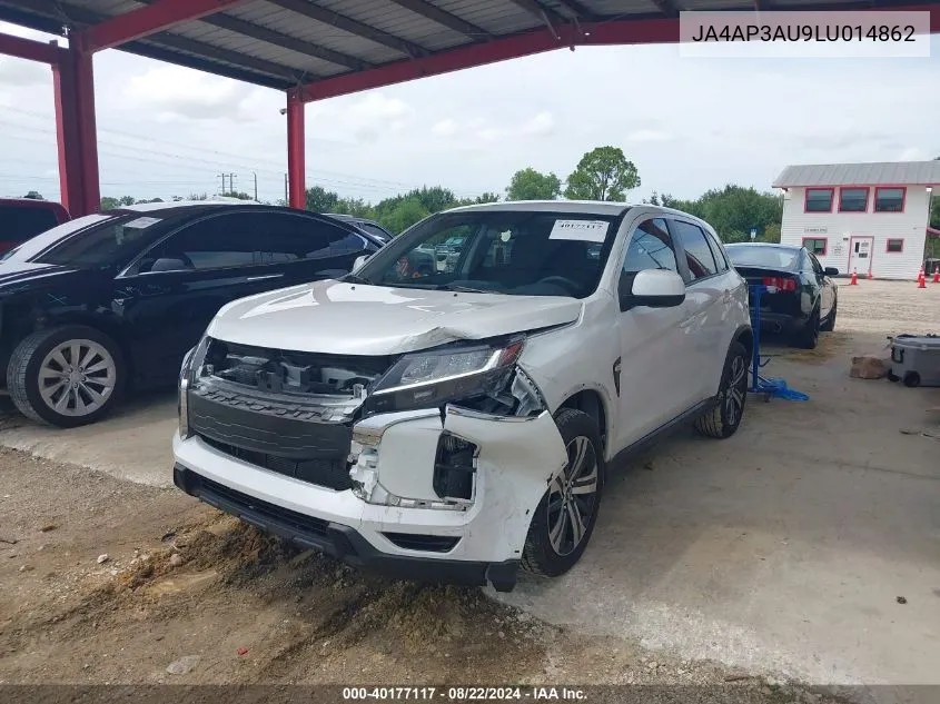 2020 Mitsubishi Outlander Sport 2.0 Es VIN: JA4AP3AU9LU014862 Lot: 40177117