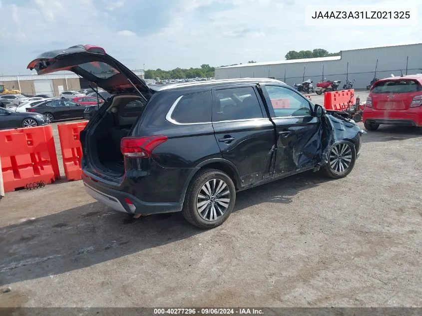 JA4AZ3A31LZ021325 2020 Mitsubishi Outlander Sel 2.4 S-Awc