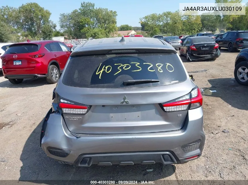 2020 Mitsubishi Outlander Sport 2.0 Be Awc/2.0 Es Awc/2.0 Se Awc/2.0 Sp Awc VIN: JA4AR3AUXLU030109 Lot: 40303280