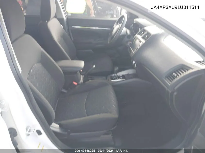 JA4AP3AU9LU011511 2020 Mitsubishi Outlander Sport Es/Sp