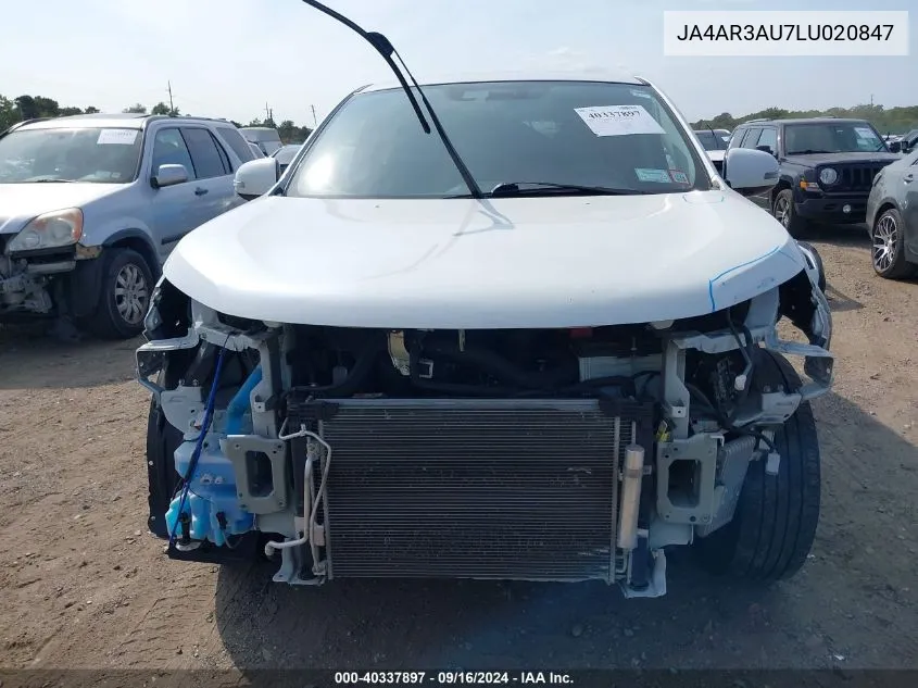 JA4AR3AU7LU020847 2020 Mitsubishi Outlander Sport 2.0 Se Awc