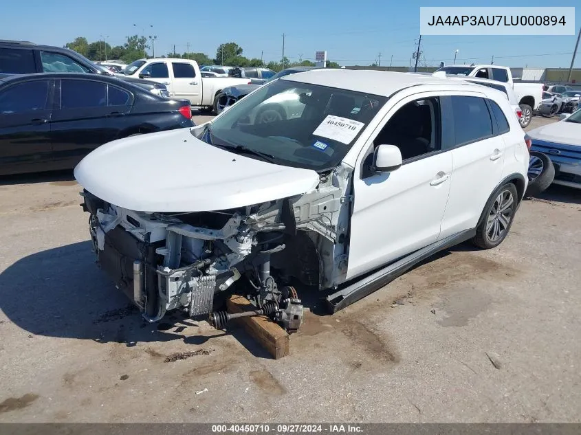 JA4AP3AU7LU000894 2020 Mitsubishi Outlander Sport 2.0 Es