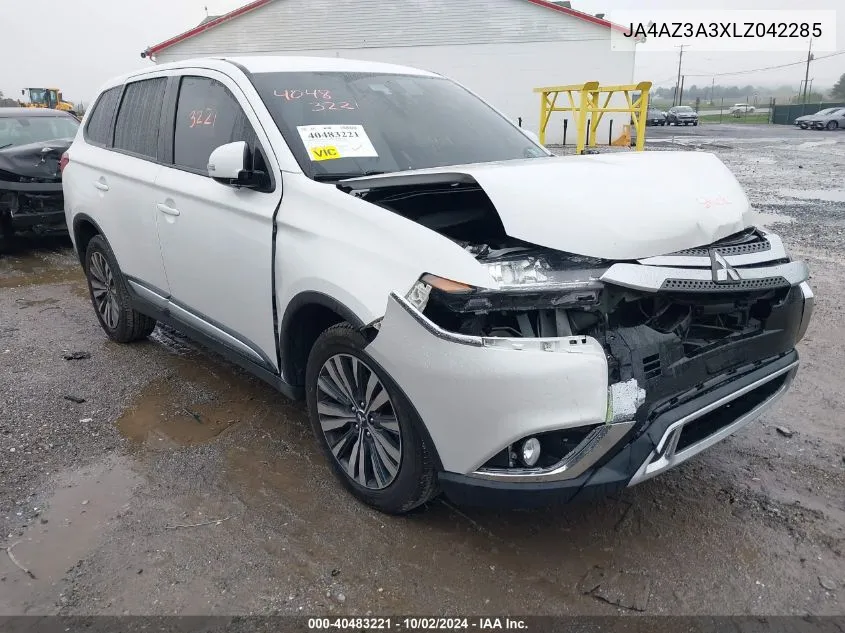 2020 Mitsubishi Outlander Se 2.4 VIN: JA4AZ3A3XLZ042285 Lot: 40483221