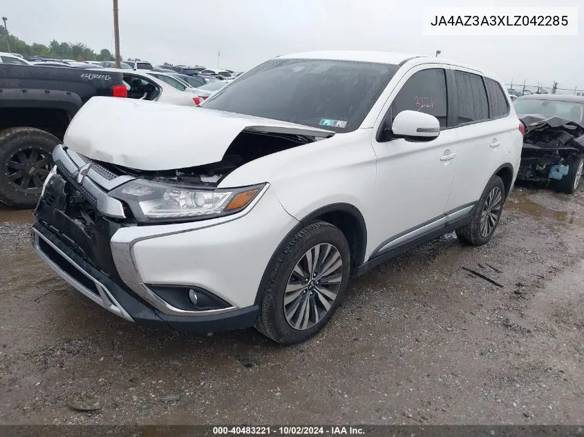 JA4AZ3A3XLZ042285 2020 Mitsubishi Outlander Se 2.4