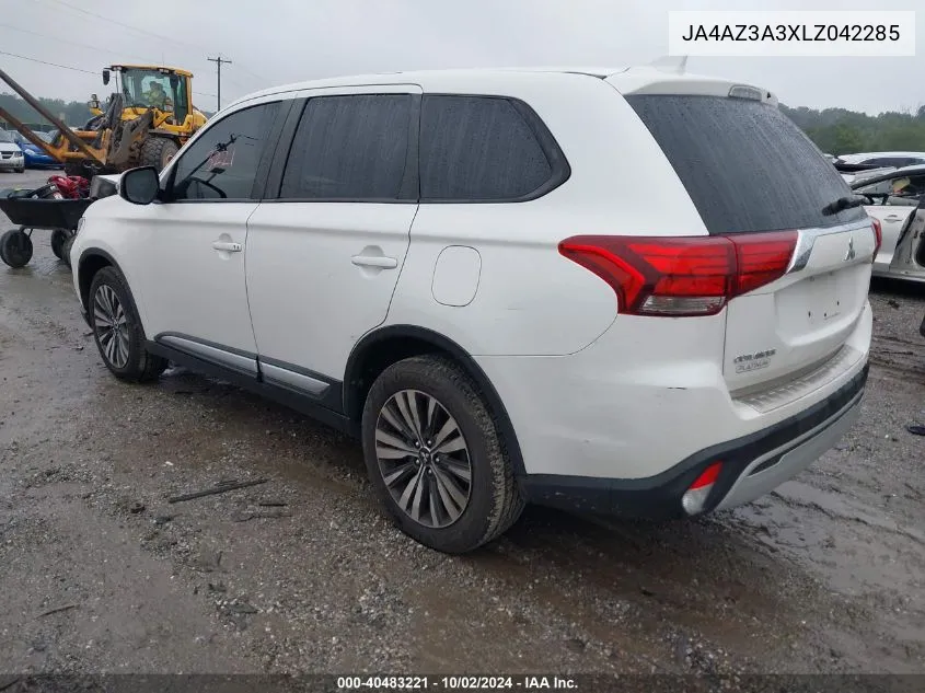 2020 Mitsubishi Outlander Se 2.4 VIN: JA4AZ3A3XLZ042285 Lot: 40483221