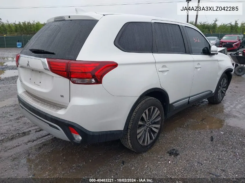 JA4AZ3A3XLZ042285 2020 Mitsubishi Outlander Se 2.4