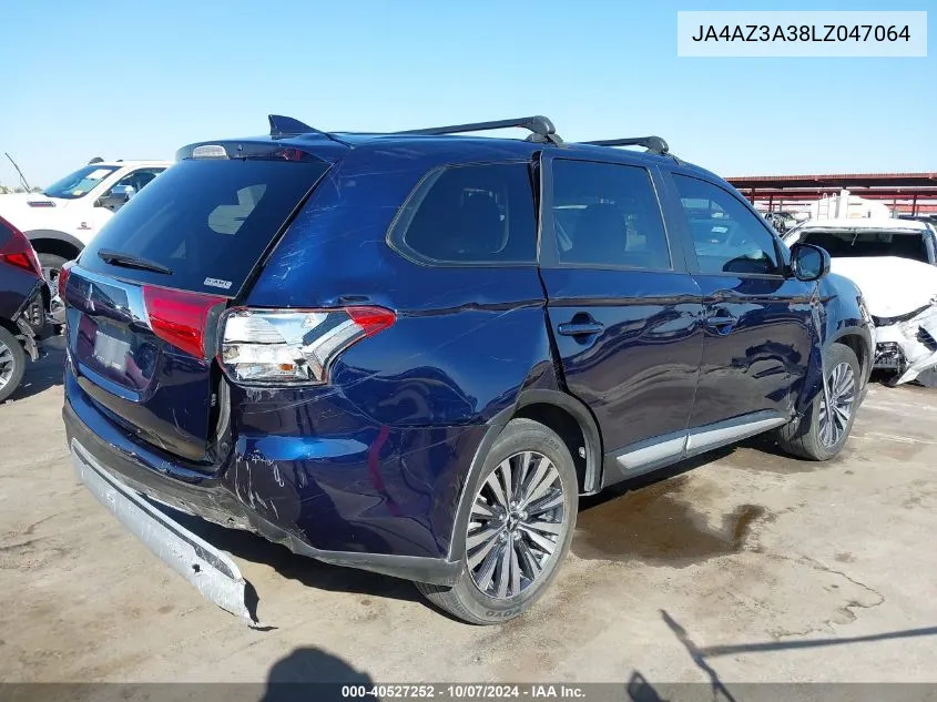 2020 Mitsubishi Outlander Es 2.4 /Le 2.4 /Se 2.4 /Sel 2.4 /Sp 2.4 VIN: JA4AZ3A38LZ047064 Lot: 40527252