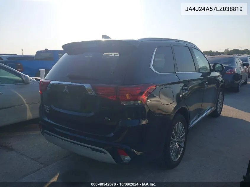 JA4J24A57LZ038819 2020 Mitsubishi Outlander Phev Sel S-Awc