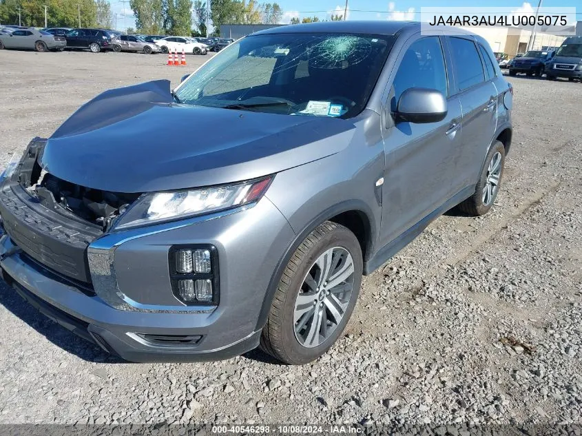 2020 Mitsubishi Outlander Sport 2.0 Es VIN: JA4AR3AU4LU005075 Lot: 40546298