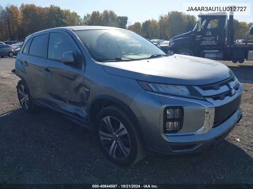 JA4AR3AU1LU012727 2020 Mitsubishi Outlander Sport 2.0 Es