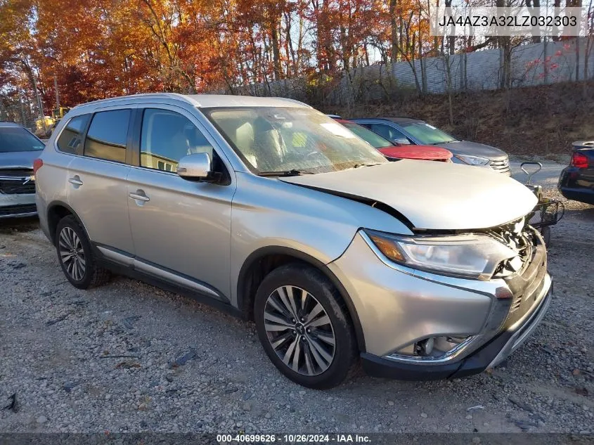 2020 Mitsubishi Outlander Es 2.4 /Le 2.4 /Se 2.4 /Sel 2.4 /Sp 2.4 VIN: JA4AZ3A32LZ032303 Lot: 40699626