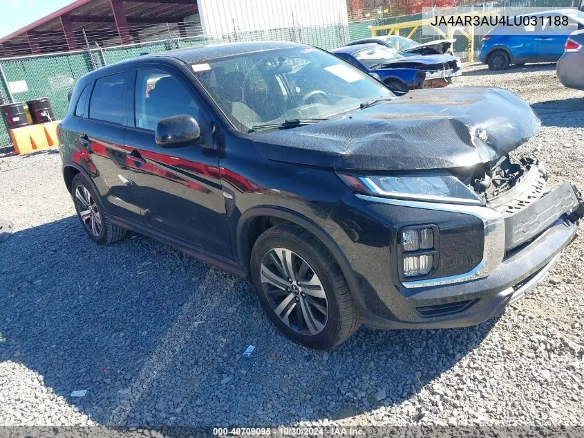 2020 Mitsubishi Outlander Sport 2.0 Es VIN: JA4AR3AU4LU031188 Lot: 40709095