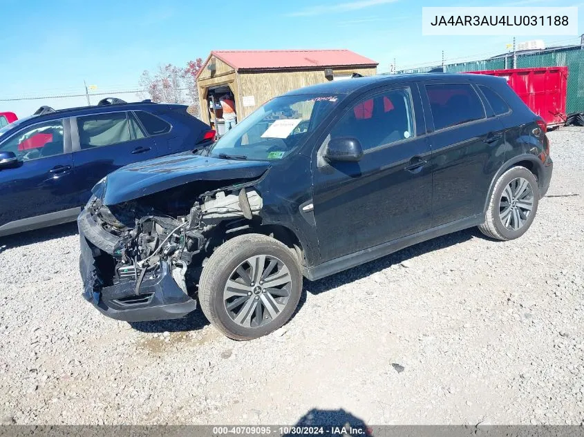 JA4AR3AU4LU031188 2020 Mitsubishi Outlander Sport 2.0 Es