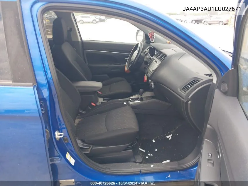 JA4AP3AU1LU027671 2020 Mitsubishi Outlander Sport 2.0 Es