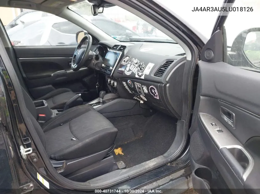 JA4AR3AU5LU018126 2020 Mitsubishi Outlander Sport 2.0 Be