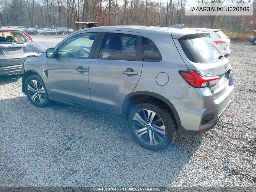 2020 Mitsubishi Outlander Sport 2.0 Be /2.0 Es /2.0 Se /2.0 Sp VIN: JA4AR3AUXLU020809 Lot: 40787845